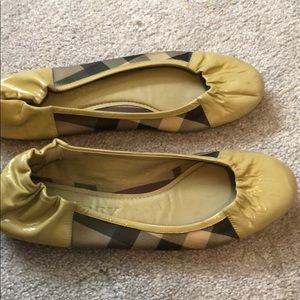 Burberry flats size 7.5